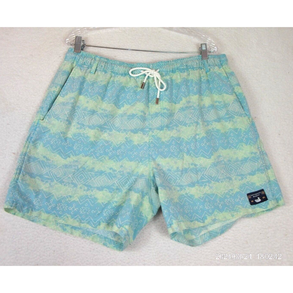 Southern‎ Marsh Men's Swim Trunks Abstract - Size XL Pockets